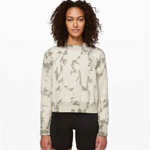 Women's Cream and Gray Top